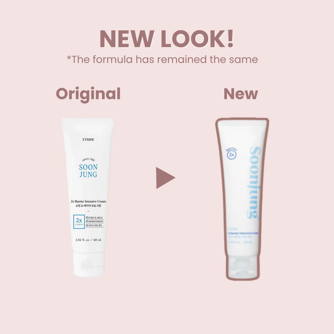 ETUDE - Soon Jung 2x Barrier Intensive Cream (2023 New Version) - Rush Glam