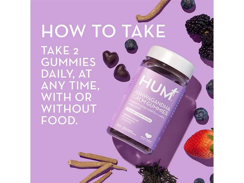 HUM Nutrition Ashwagandha Calm Gummies