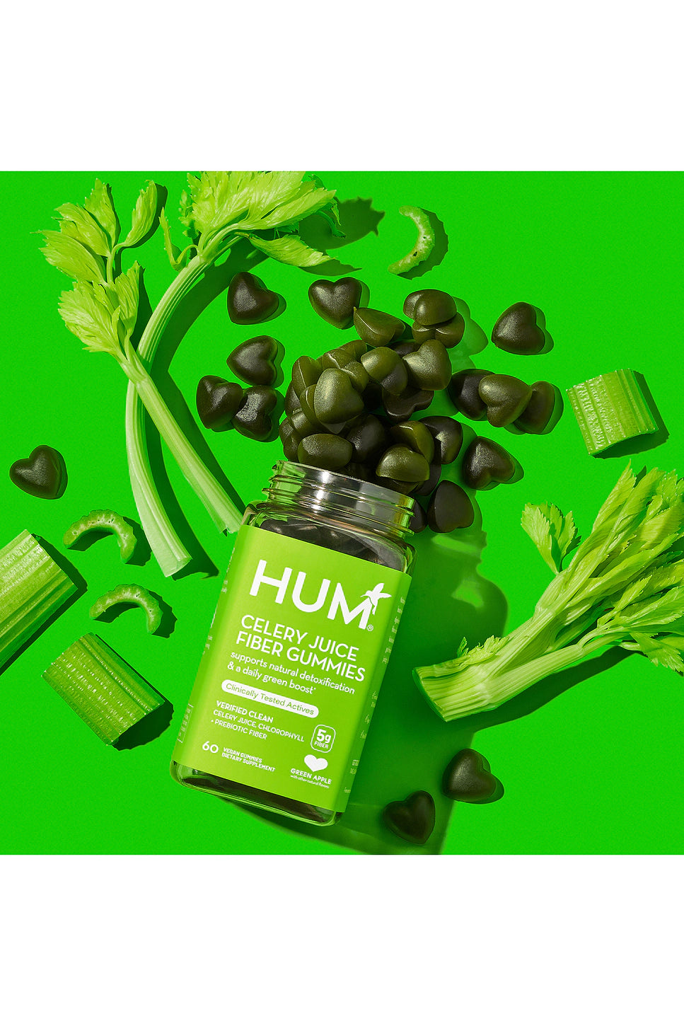 HUM Nutrition Celery Juice Fiber Gummies