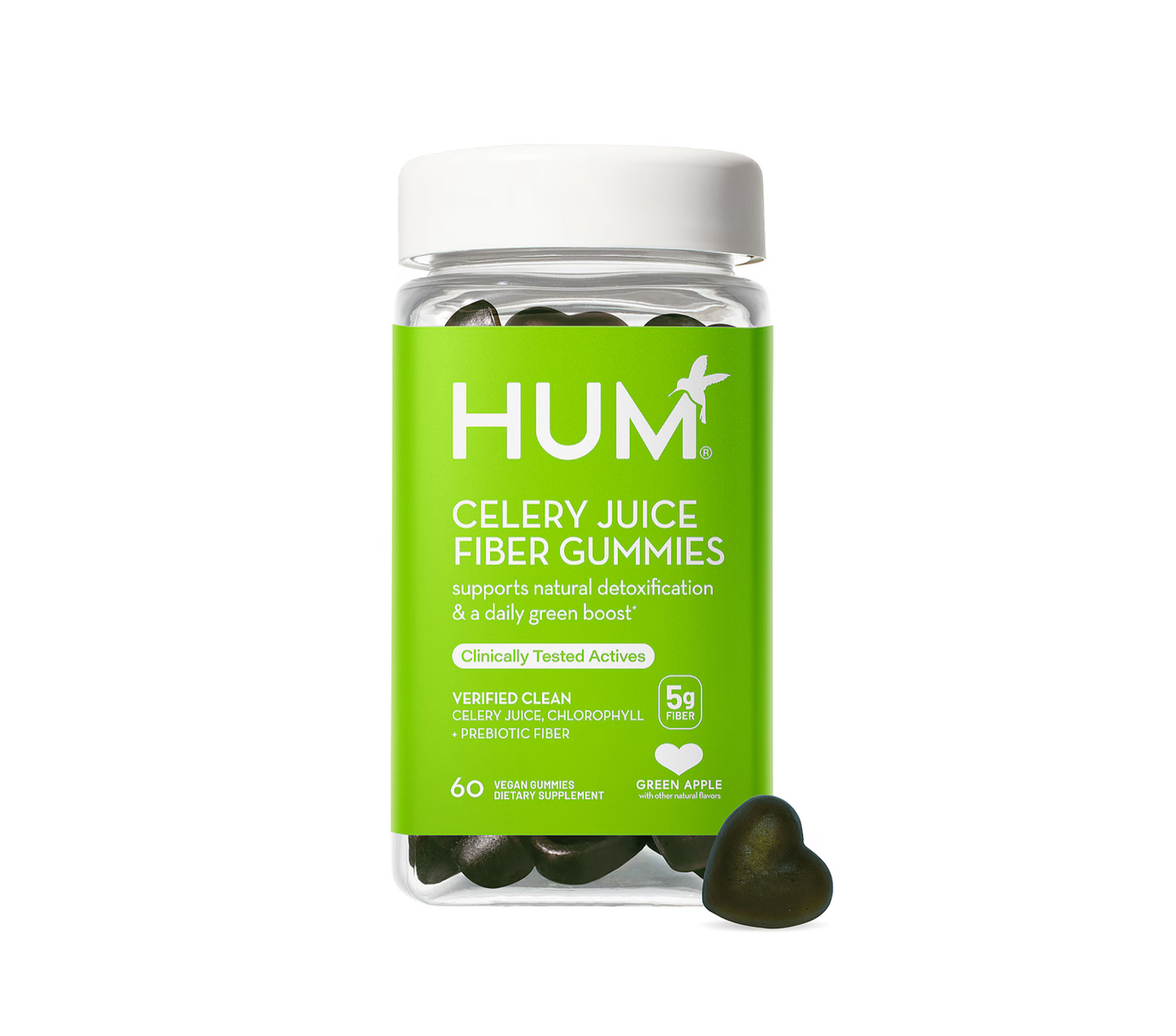 HUM Nutrition Celery Juice Fiber Gummies