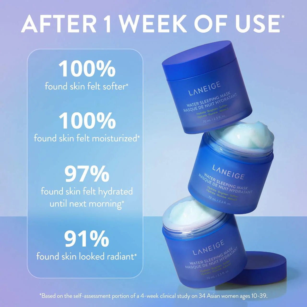 LANEIGE - Water Sleeping Mask EX - 70ml - Rush Glam