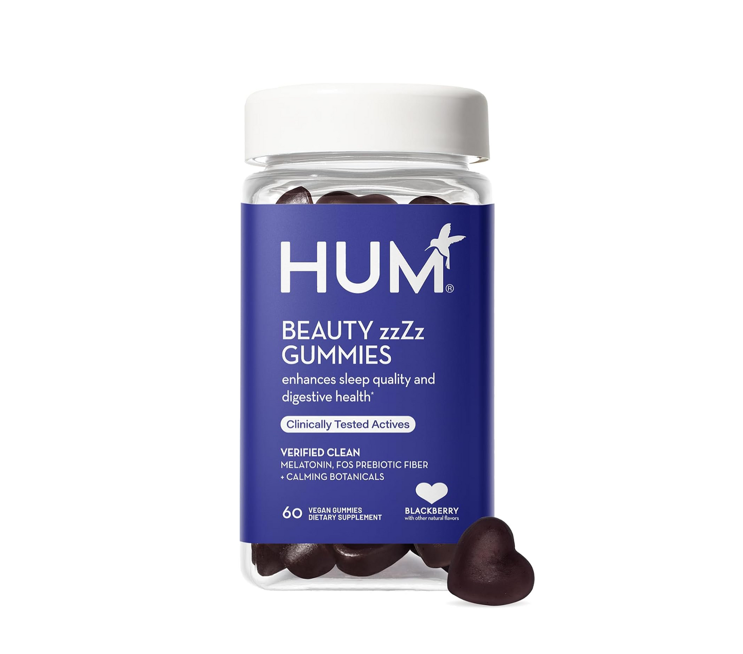 HUM Nutrition Beauty zzZz™ Sleep & Digestive Regularity Gummies